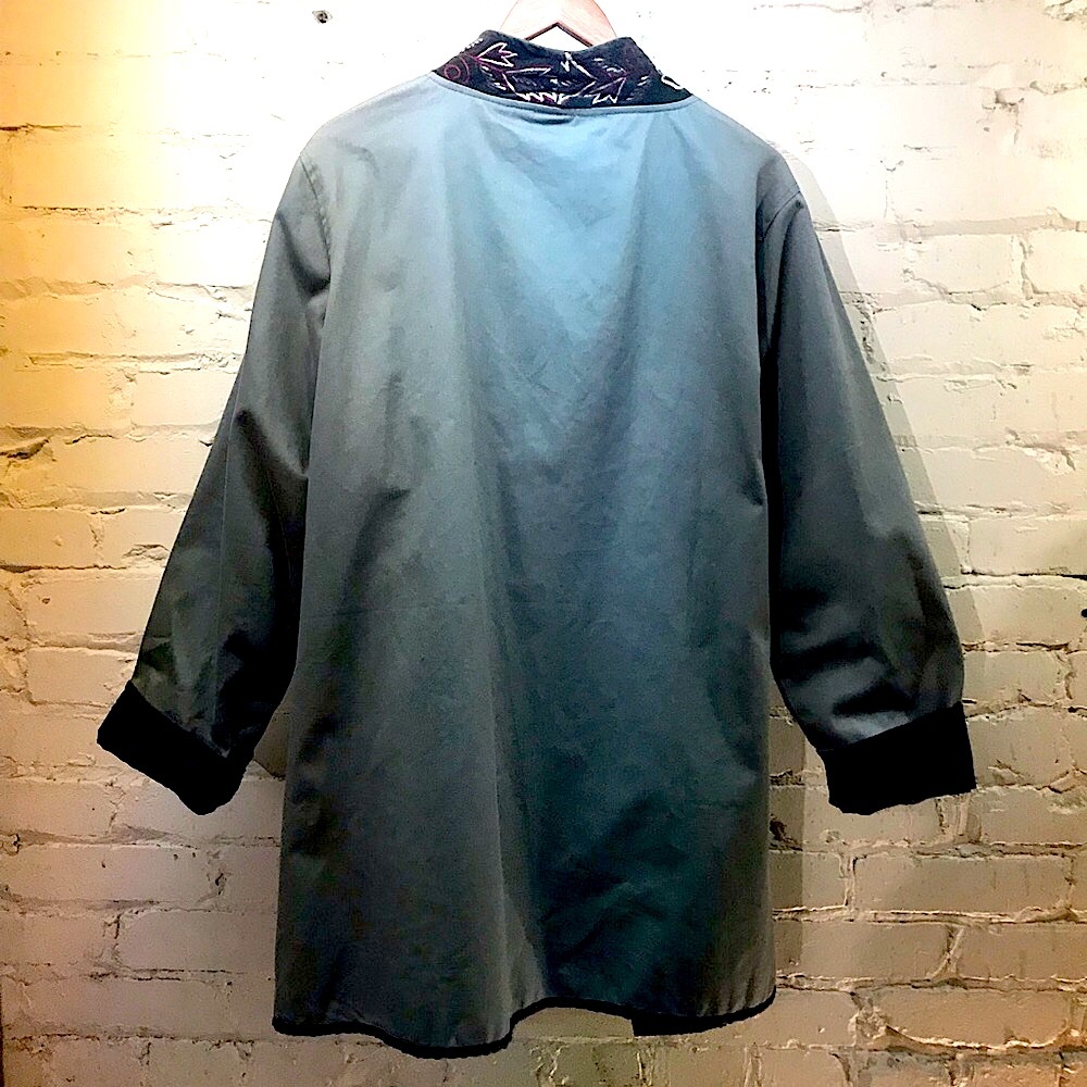 XL Embroidered Patchwork Jacket - Picture 3 of 8